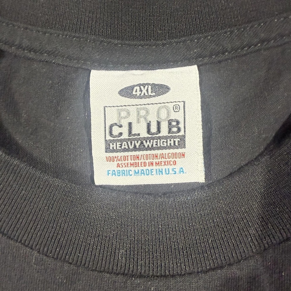 Pro Club Mike Tyson Shirt Mens 4XL Black Boxing Champion Belts Graphic Tee - Picture 3 of 7